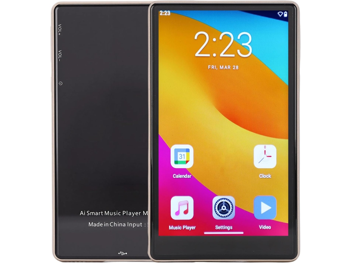 Mp3 Player, Tela Hd Full Touch 5 Polegadas, 64 Gb