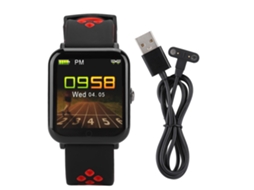 Pulseira inteligente EOOCOO, monitoramento de ritmo cardíaco, Bluetooth