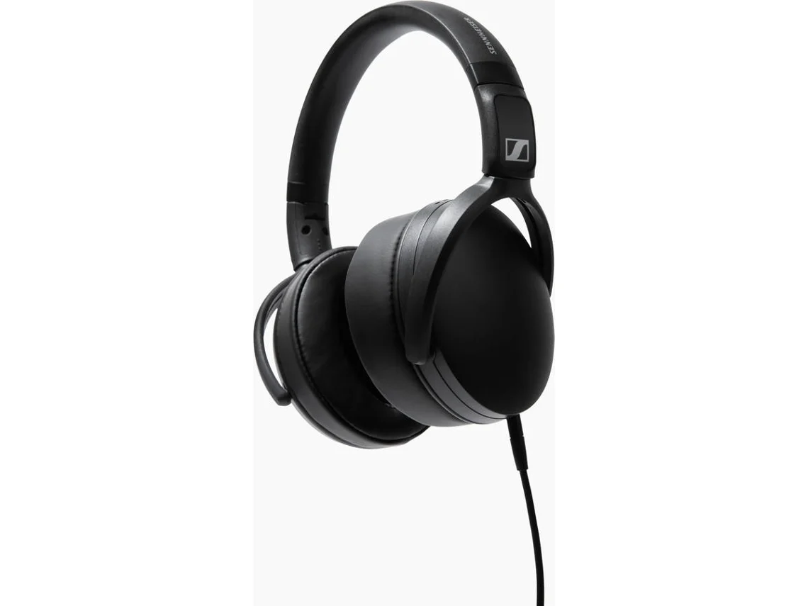Auscultadores com Cabo SENNHEISER HD400U (Over Ear -  Microfone - Preto)