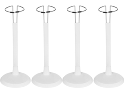 Base De Suporte Para Exibição Bonecas 4 Peças Acessórios Figuras Ação, Material Colorido Para Exibir Figuras De Ação Em