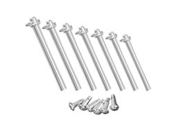Kit De Reparo, Manutenção E Fabricação Para Leque Dobrável De Aço Inoxidável (prateado)