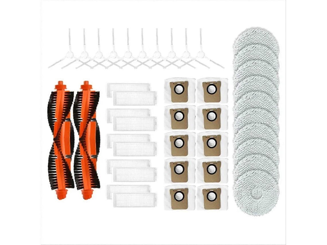 Escova Lateral Principal Para Aspirador Robô Xiaomi Mijia M30 Pro