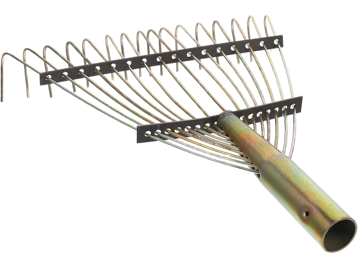 Cabeça De Ancinho De Aço Inoxidável Leve E Compacta Com 16 Dentes