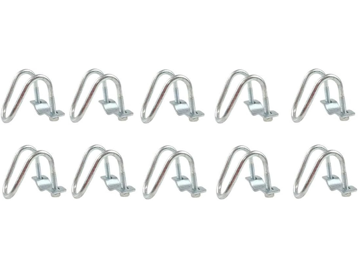 Grampo de aço HEALEVED ajustável para tijolos, 16 mm, grande capacidade