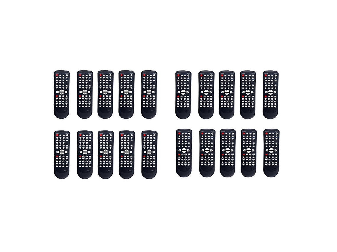 20 Unidades Do Controle Remoto Nb672 Nb672ud Para Reprodutor Combinado De Dvd E Videocassete Magnavox Dv225mg9 A Dv225mg9c Dv225mg9b Dv226mg9 Dv225mg