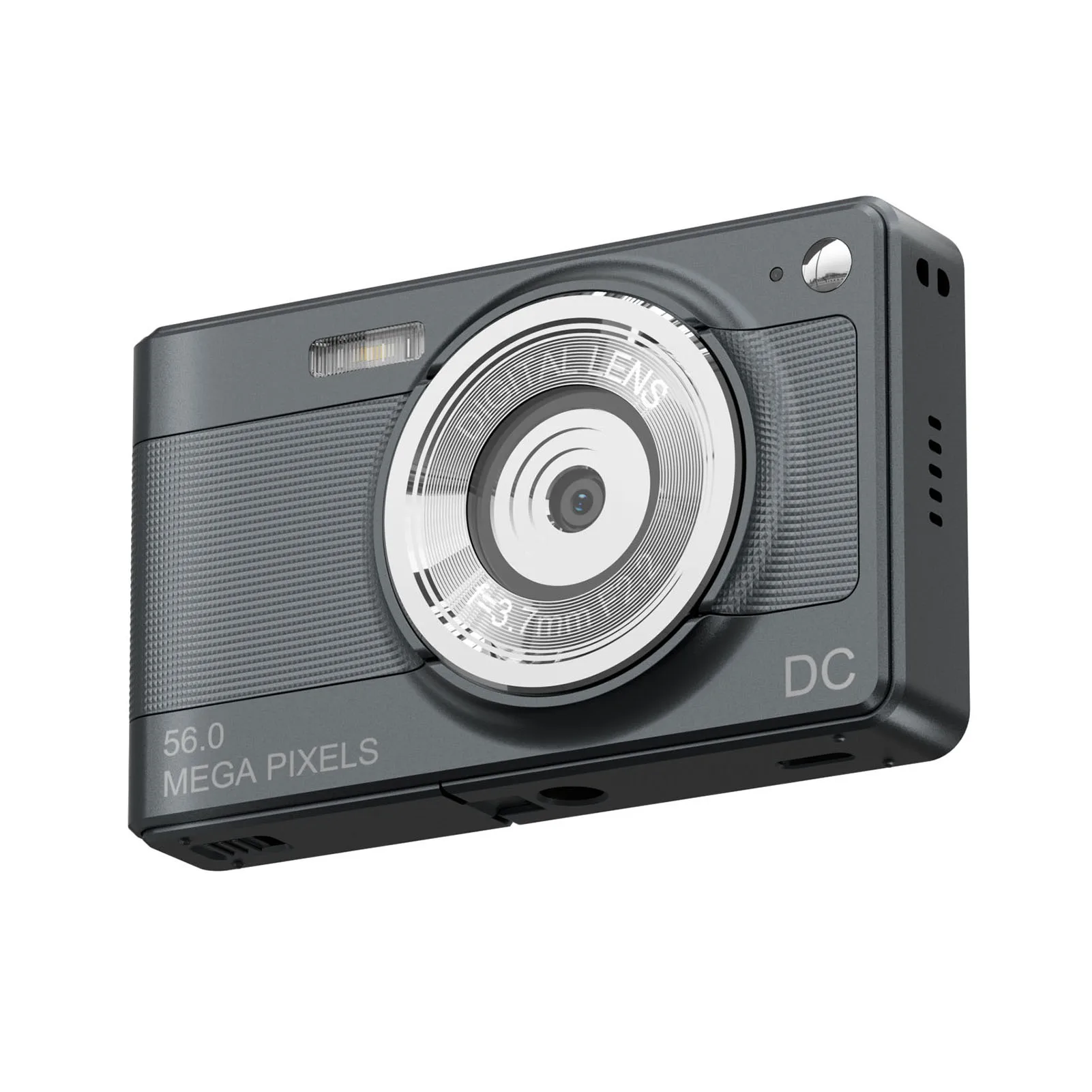 (preta, Somente A Câmera) Filmadora Digital De Alta Definição 1080p, 56 Megapixels, Tela Ips De 2,88 Polegadas, Zoom Digital De 8x.