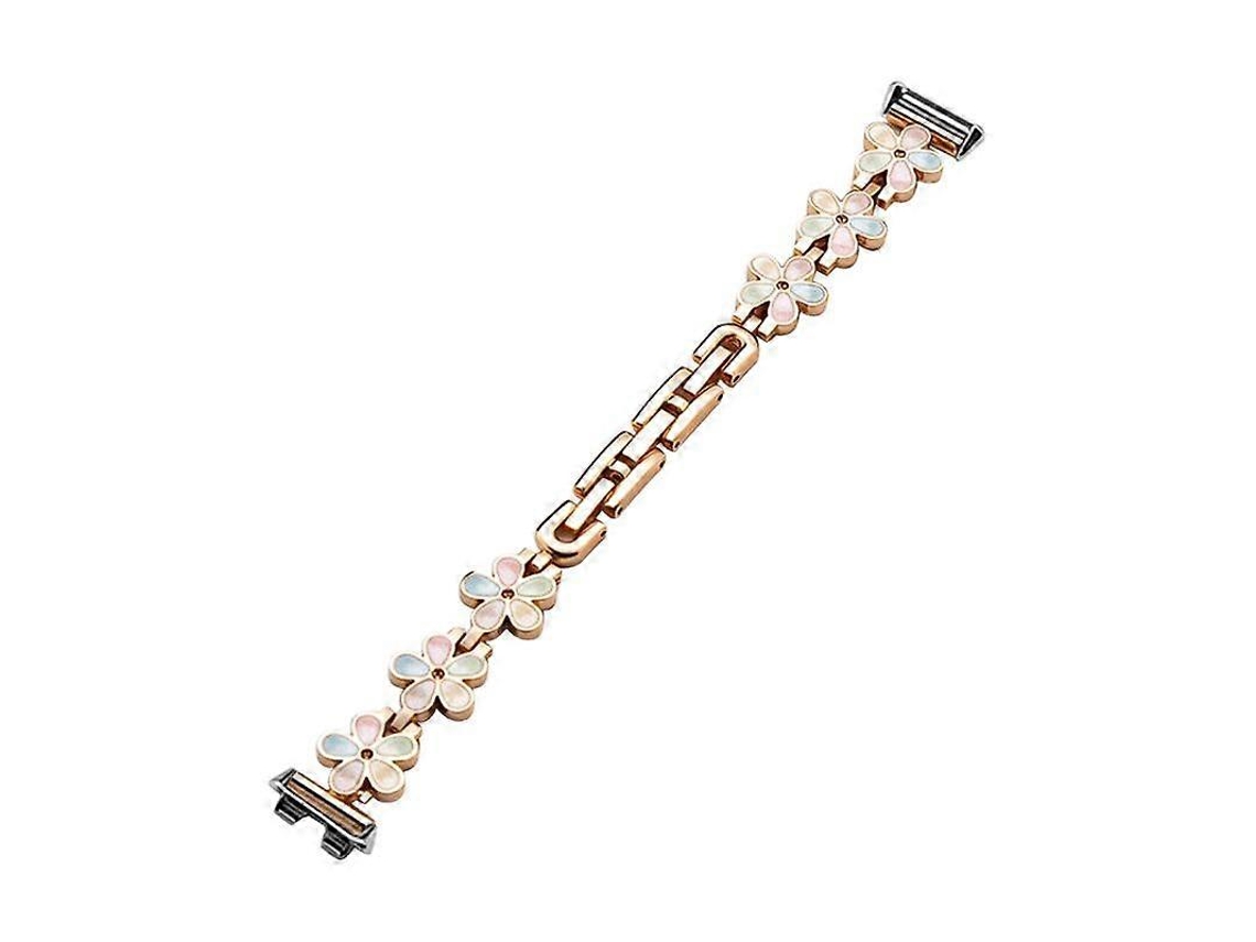 Pulseira De Metal Com Pétalas De Sol Xdfind Para Huawei Band 10 / 9 / 8