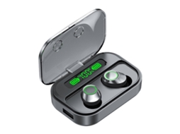 Fones De Ouvido Sem Fio Com Tela Led, Cancelamento De Ruído, Bluetooth 5.3, Esportivos, À Prova Dágua Ly Ebike
