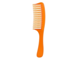 2026 peine de Cabelo Largo para Cabelo Grosso Peine de Cabeleireiro Ferramenta de Estilo Portátil Laranja