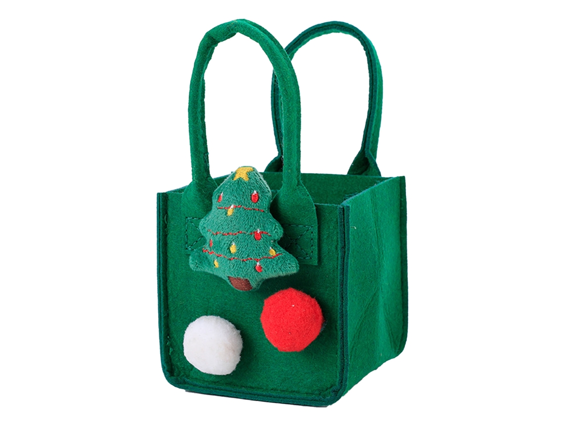 Bolsa Natal Felpudo Doces Presentes Infantil Worten