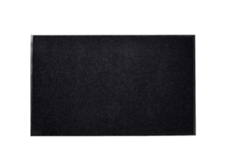 Vidaxl Tapete De Porta Preto 90 X 150 Cm Pvc