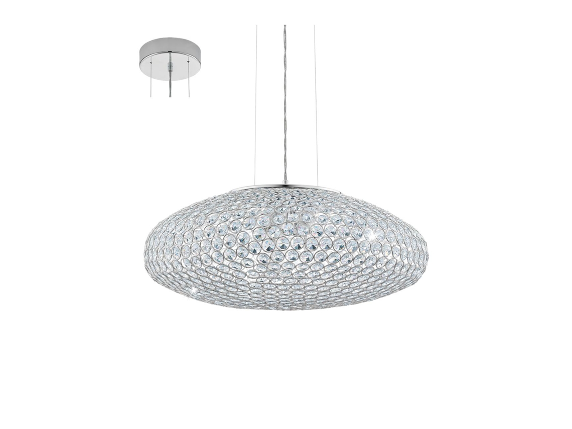 Candeeiro Plafon Cristal Clemente