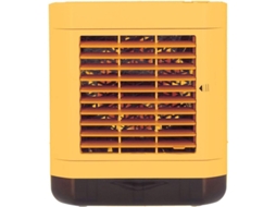 Ventilador de ar portátil mini para escritório e casa, com íons negativos, amarelo | S/MARCA