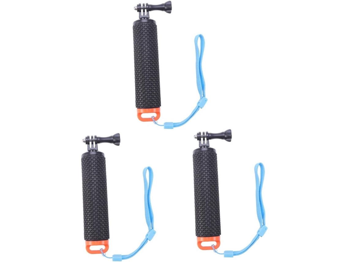 Conjunto De 3 Alças Flutuantes Para Câmera De Ação, Acessórios De Montagem, Bastão De Mergulho Laran Gokoco