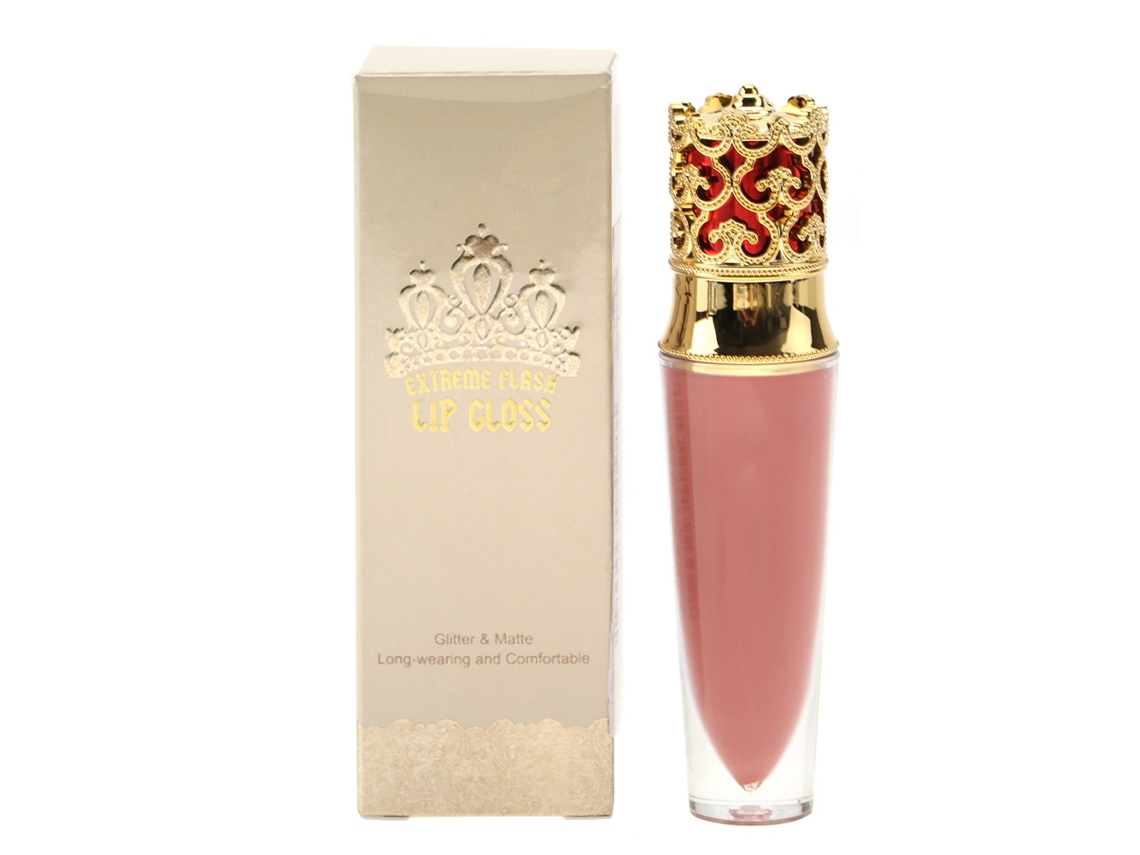 Brillo Labial Mate De 6 Cores De Longa Duração Hidratante Lápis Labial Líquido Ferramenta Cosmética Rosa Tentador