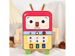 Placa De Circuito Montessori Com Tomada De Luz Led Liga/desliga, Brinquedo Educativo Cognitivo Fino Para Bebês, Presentes, Quadro Aquaforge