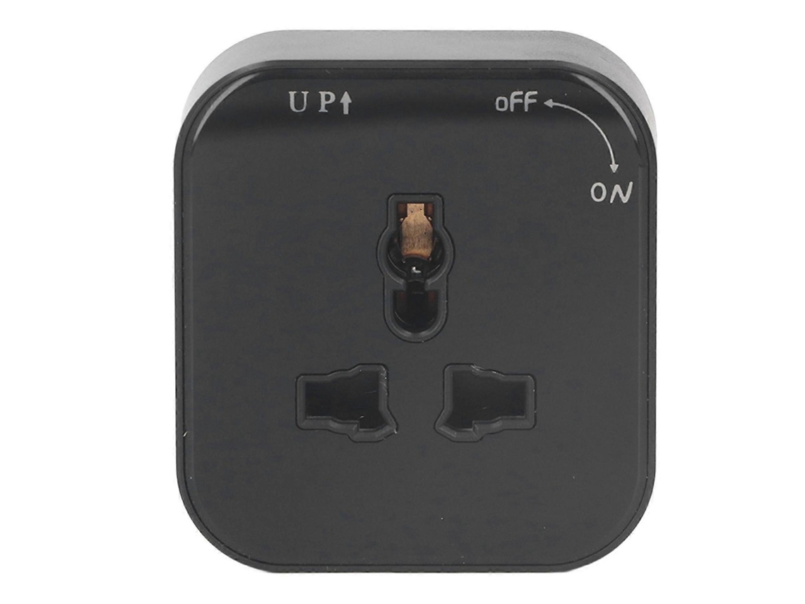 Adaptador De Trilho Quadrado Para Tomada Superfície Com Indicador, Interface Universal 250v 13a