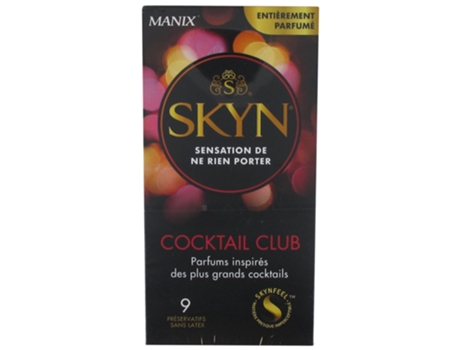 Preservativos Skyn Cocktail Club 9 MANIX