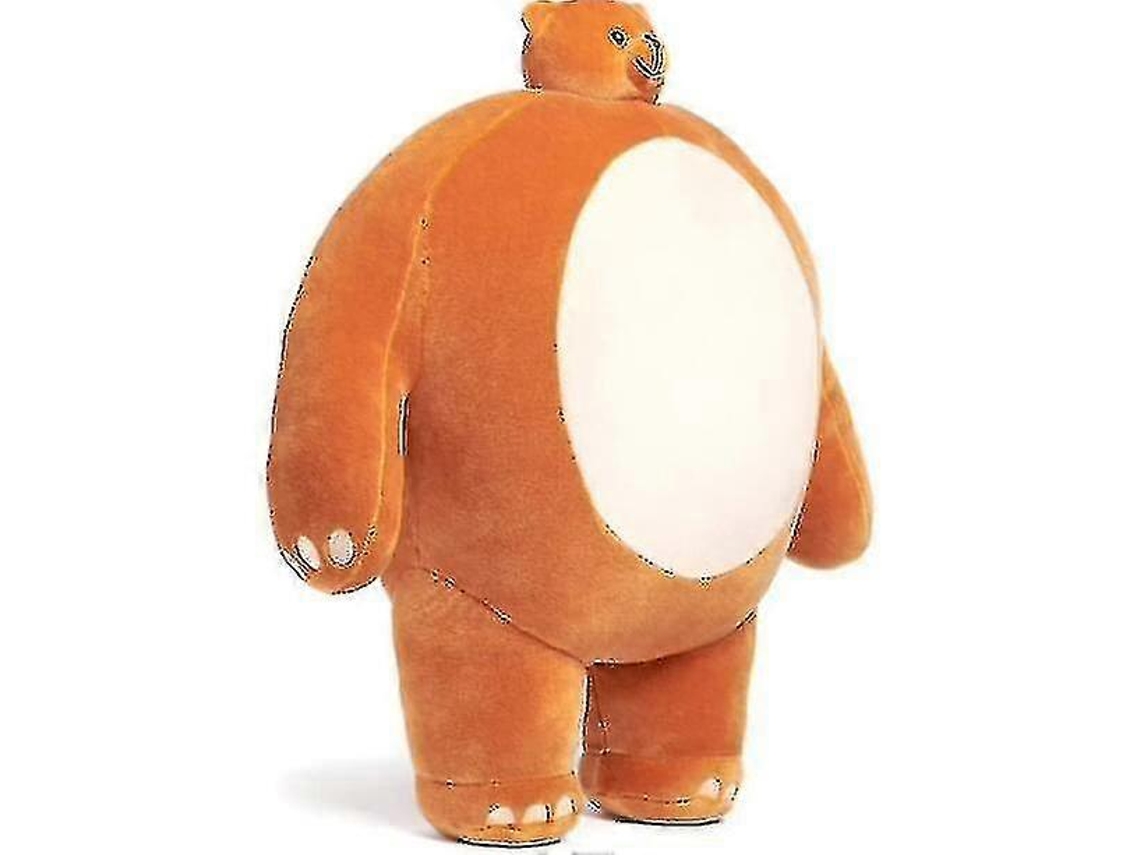 Pelúcia Do Urso Cabeça Pequena, Marrom, 12 Polegadas, Para Crianças