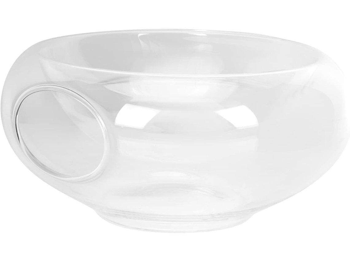 Tigela De Vidro Transparente De 20x10cm Para Gelo Seco, Salada E Frutas, Utensílios De Mesa
