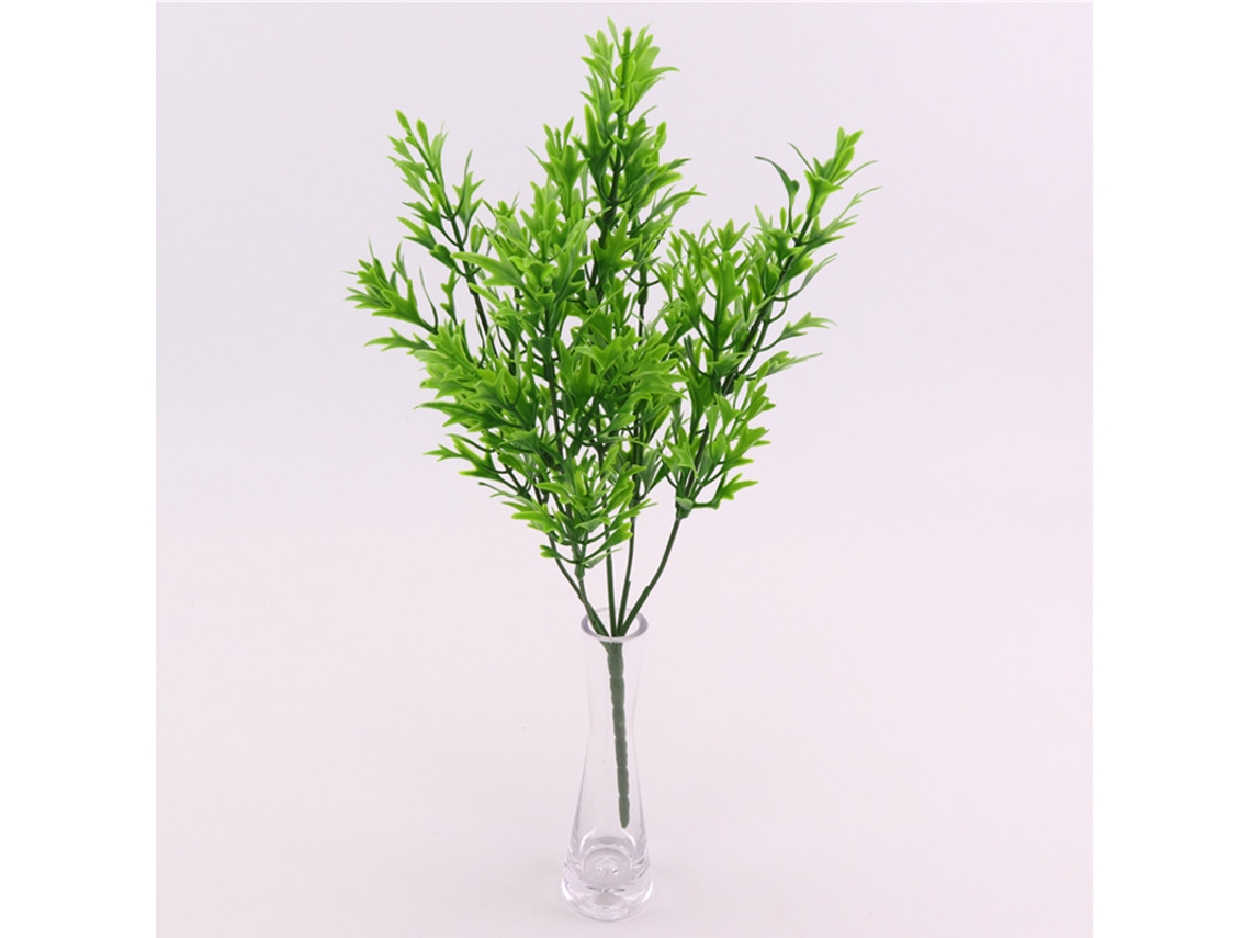 Rama Artificial de Hojas de Crisantemo para Arreglos Florales Decoración Bodas Hogar | S/MARCA