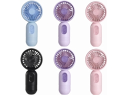Mini Ventilador Portátil De Mão, Pacote Com 6 Unidades, Ventilador Pessoal Pequeno E Recarregável Com 3 Velocidades