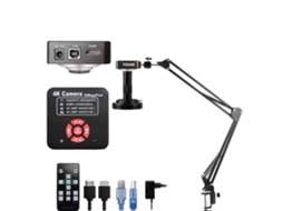 Microscópio Digital, Resolução 4k, Conectividade Hdmi E Usb, 4k 60mp Conjuntos