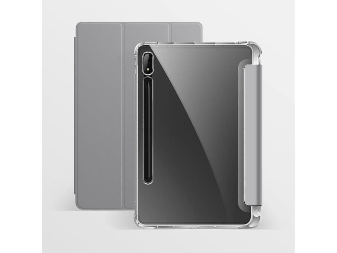 Capa Para Samsung Galaxy Tab S10 Fe Plus (13.1") Cinza Cuich