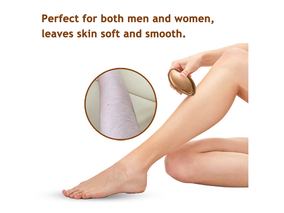 Eliminador De Pelo Sem Dor Exfoliante Manual Portátil