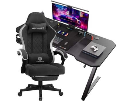 Cadeira Gamer Mesa Gamer Em Z, Ótima Combinação De Relação Qualidade Preço Gtplayer