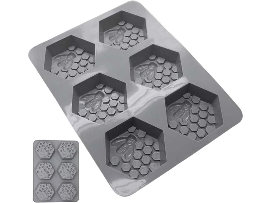 Formas De Silicone Chocolate Com 6 Cavidades, Fáceis De Desenformar.