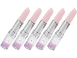 Conjunto De 5 Canetas Em Gel Com Formatos Desenhos Animados. Caneta