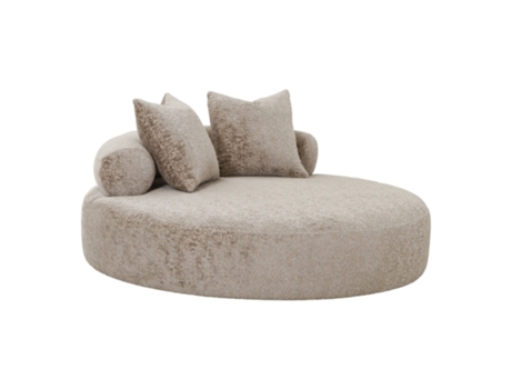 Sofá cama chenille 2 almofadas CAIRO DAYBED
