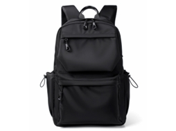 (preta) Mochila De Viagem De Grande Capacidade, Mochila Estudantil