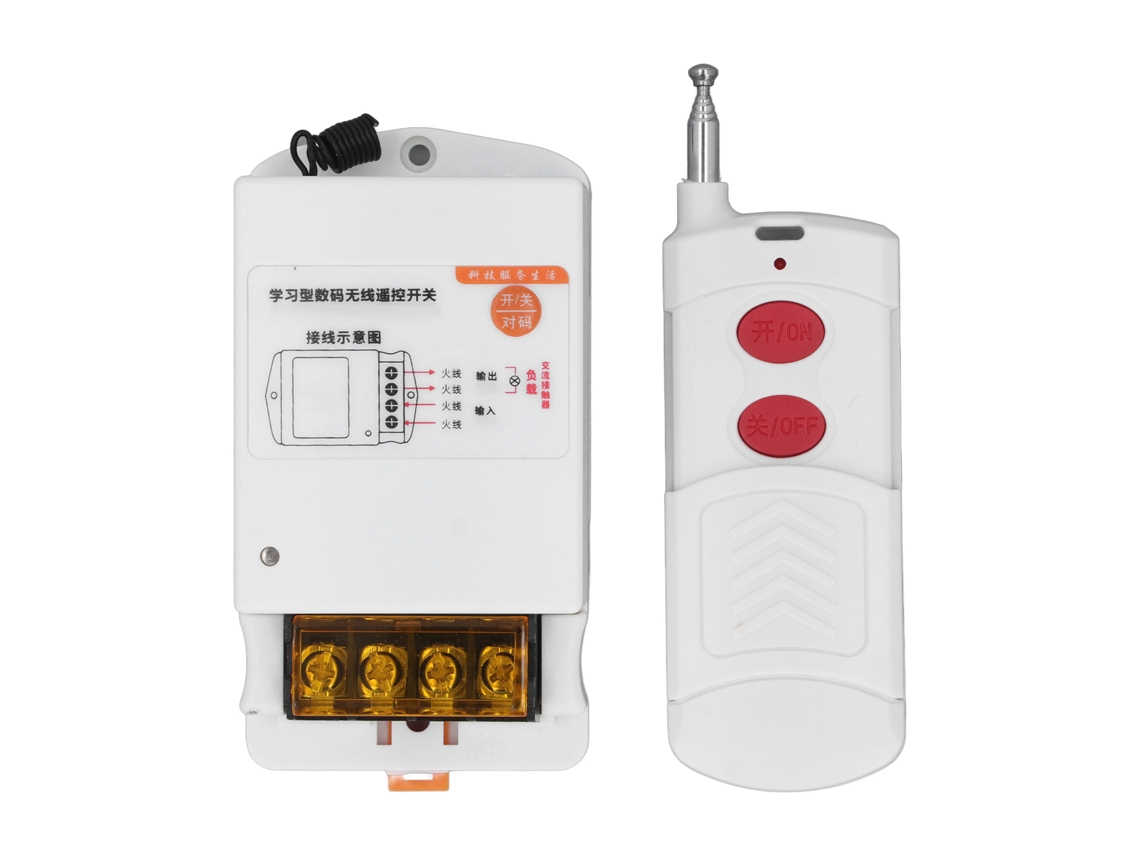 Interruptor Sem Fio Industrial Abs Controle Remoto Inteligente Sistema Ac380v