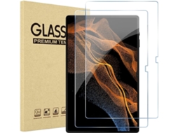 Kit com 2 protetores de tela de vidro temperado para Samsung Galaxy Tab S8 Ultra