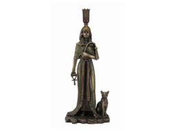 Figura Decorativa BY SIGRIS Rainha-Nefertitis egípcia