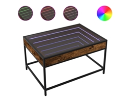 Coffee Table, Coffee Tables Vidaxl Marrom Madeira Processada (70 X 50 X 41 Cm)