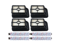 Hepa filtro rolo escova para bissell crosswave 1785 1866 1868 2303 2305 2306 série aspirador de pó piso pet tapete escova