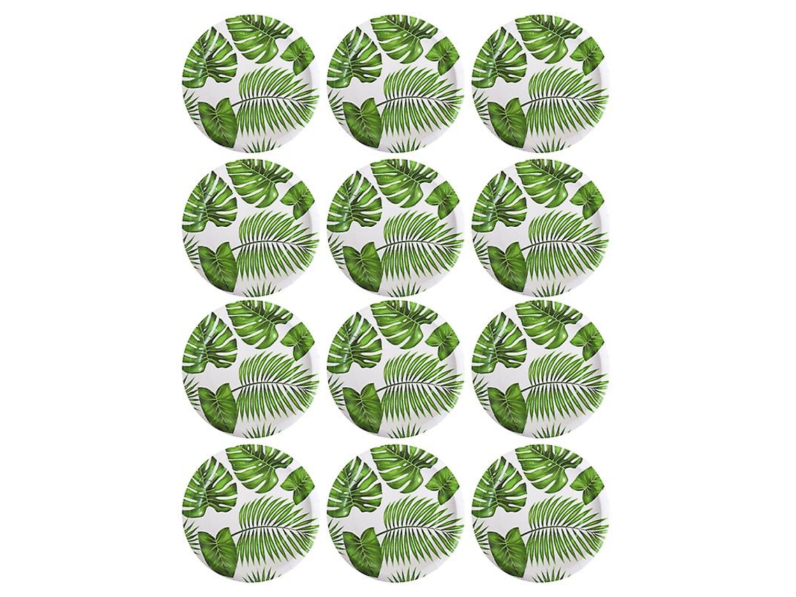 30 Unidades De Prato De Folhas Monstera Allinless