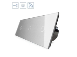Comutador Corpos Táctil + Remoto Botões Frontal LEDBOX