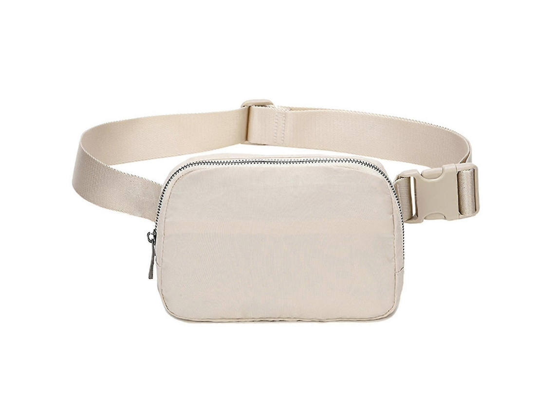 Bolsa de cintura de nylon à prova d'água Slowmoose para esportes ao ar livre, corrida, bolsa transversal para homens e mulheres