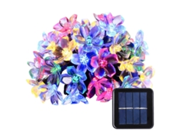 Luzes de Flores de Cerejeira Movidas a Energia Solar 12 M, 60 Luzes STELASPLEN