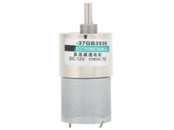 Motor De Redução Cc Metal 12v 10rpm Para Fabricação Eletrônica Baixa Velocidade