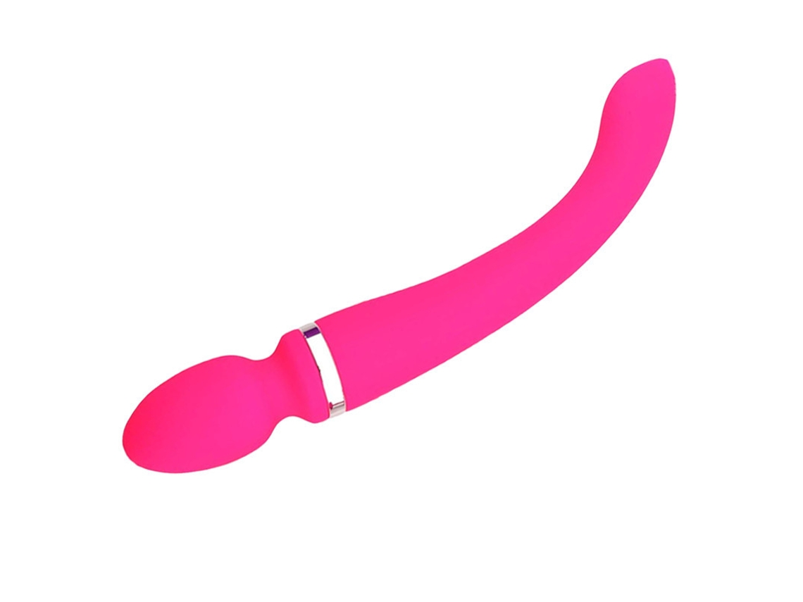 Vibrador Poderoso De Cabea Dupla De 10 Velocidades Para Mulheres (rosa) Yizhood