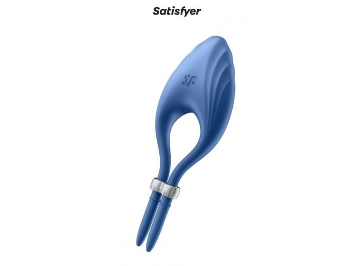 Anel Vibratório Duelist Azul - Satisfyer