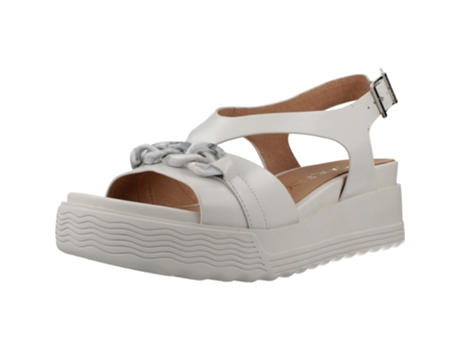 Sapatos De Mulher Stonefly Parky Calf Lth Tecido Branco (38)