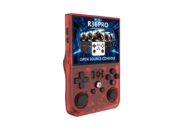 Consola de Jogos Portátil R36pro com Tela de 3.5 Polegadas, Sistema Linux e 21000+ Jogos XIAOMOYU