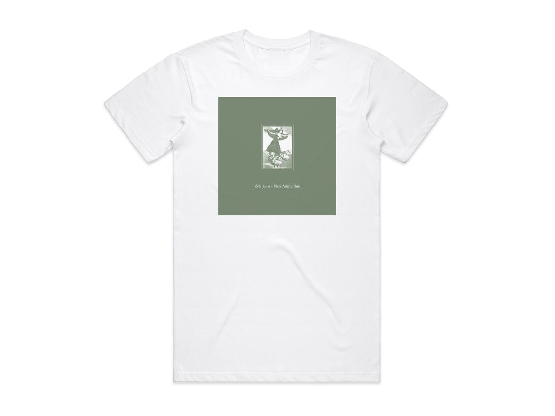 Zola Jesus New Amsterdam Album Cover T-shirt White Rockinstonesize-m