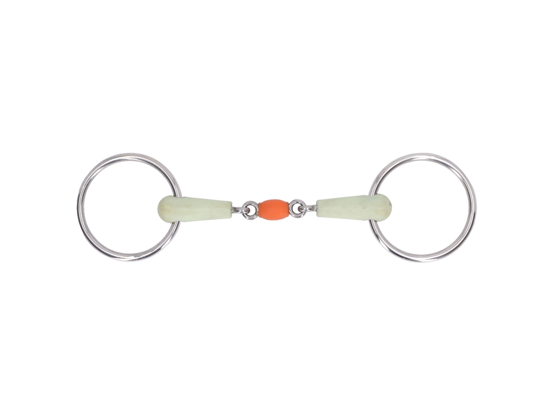 Boca de Cavalo Snaffle Eggbutt de Aço Inoxidável para Treinamento | S/MARCA